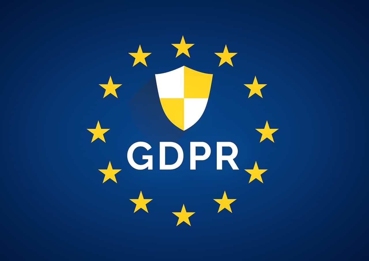 GDPR Symbol privacy policy
