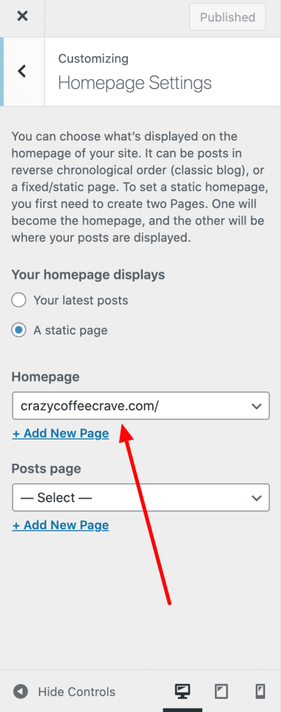 WordPress Basics 101: What Is A Static Front Page? 4